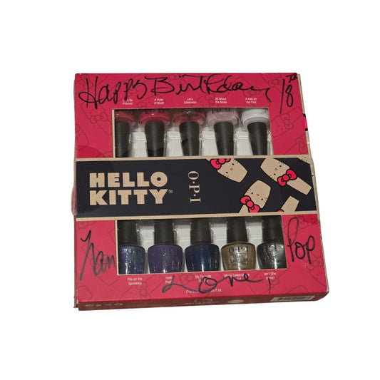 Hello Kitty OPI Nail Lacquer Polish Set