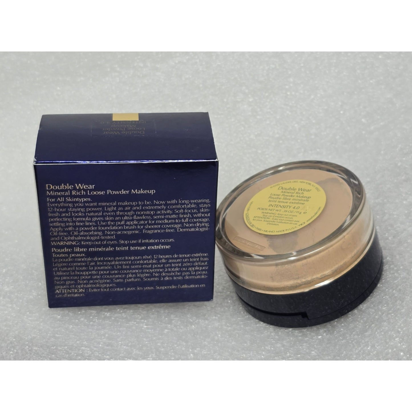 Estée Lauder Double Wear Loose Powder Makeup Intensity 4.0 Long-Wear Semi-Matte