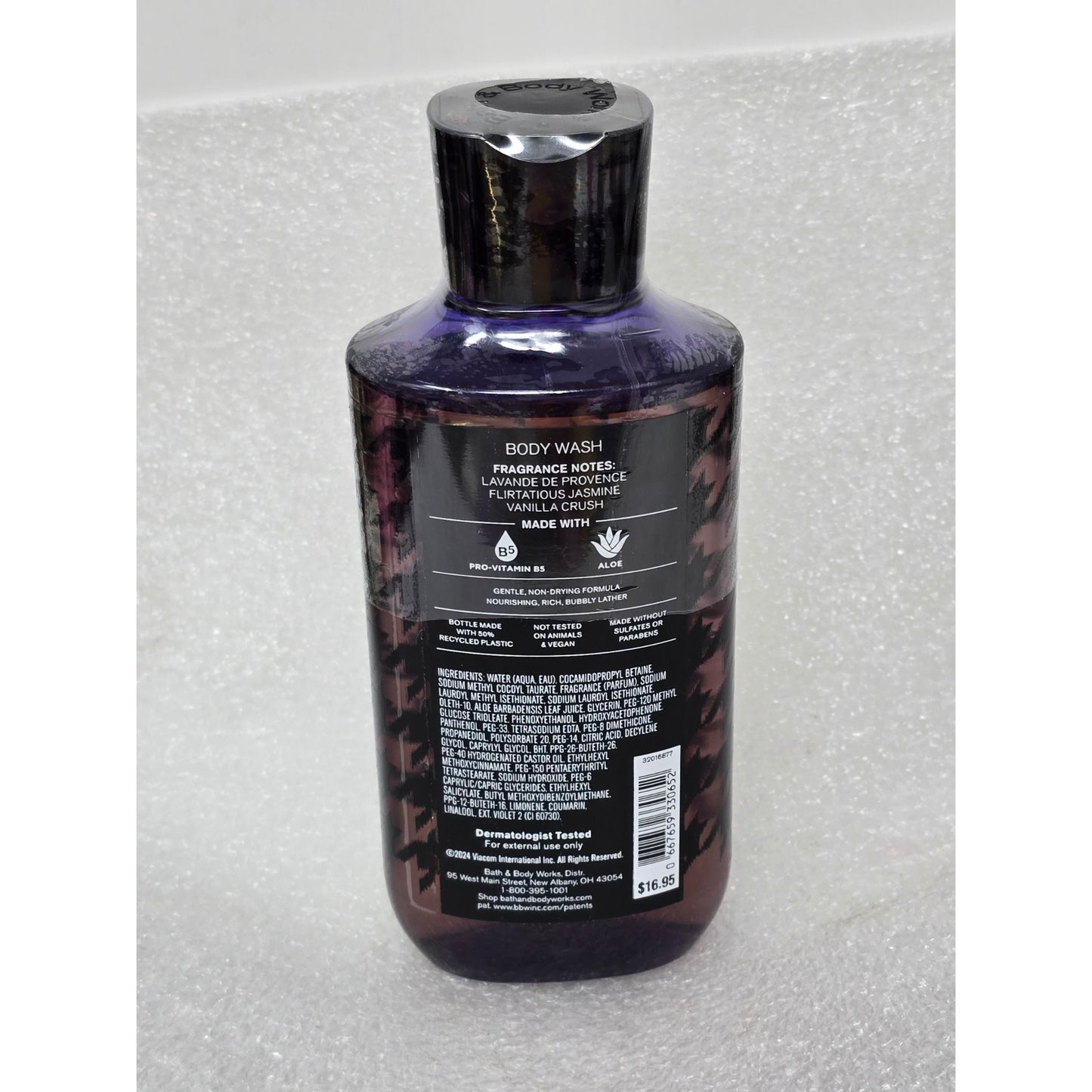 Bath & Body Works Emily In Paris Lavender Luxe Body Wash Pro-Vitamin B5 & Aloe