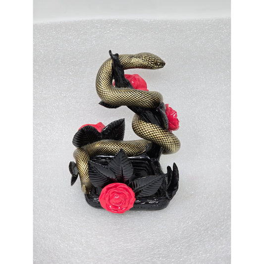 Bath & Body Works Halloween Snake & Roses Foaming Hand Soap Holder Gothic