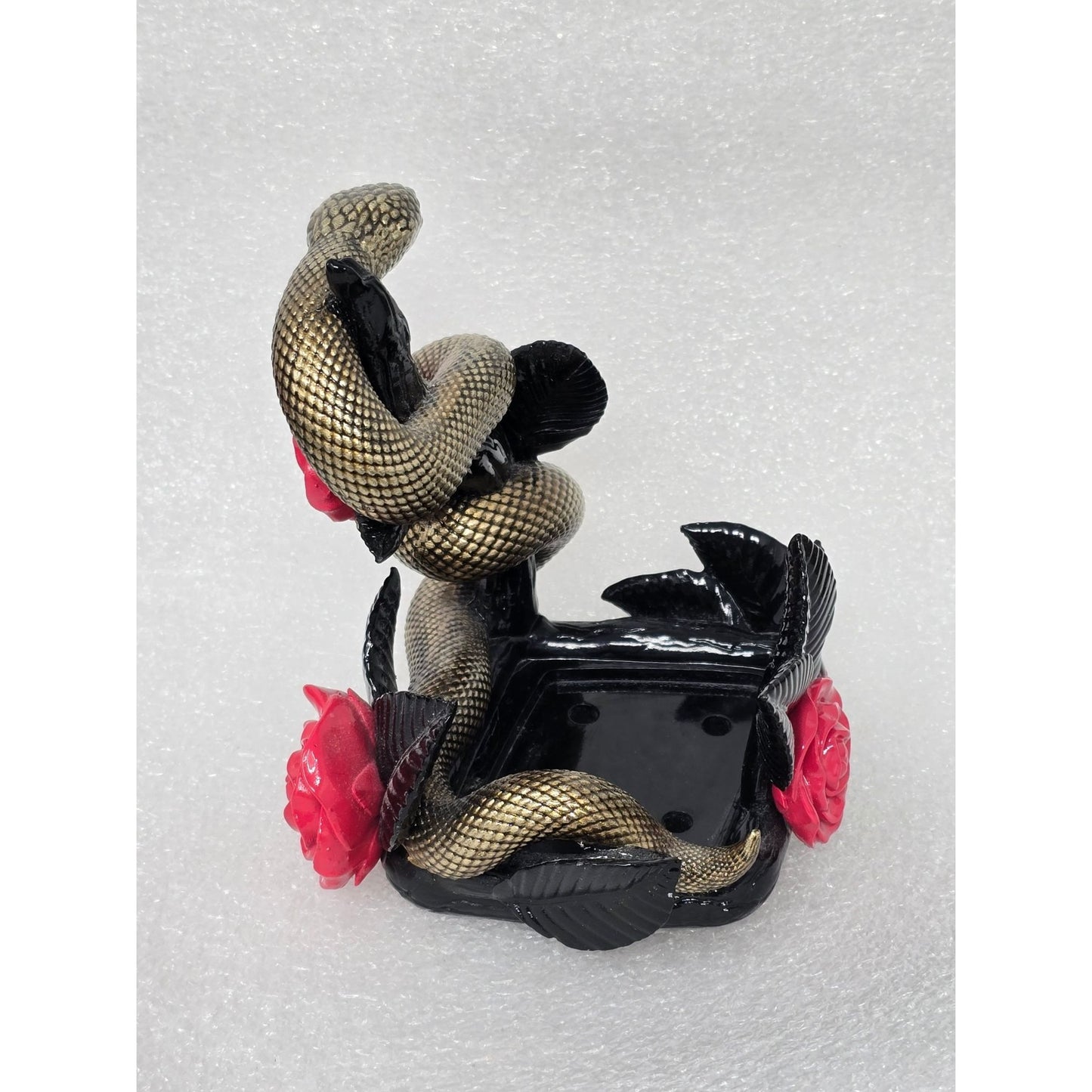 Bath & Body Works Halloween Snake & Roses Foaming Hand Soap Holder Gothic