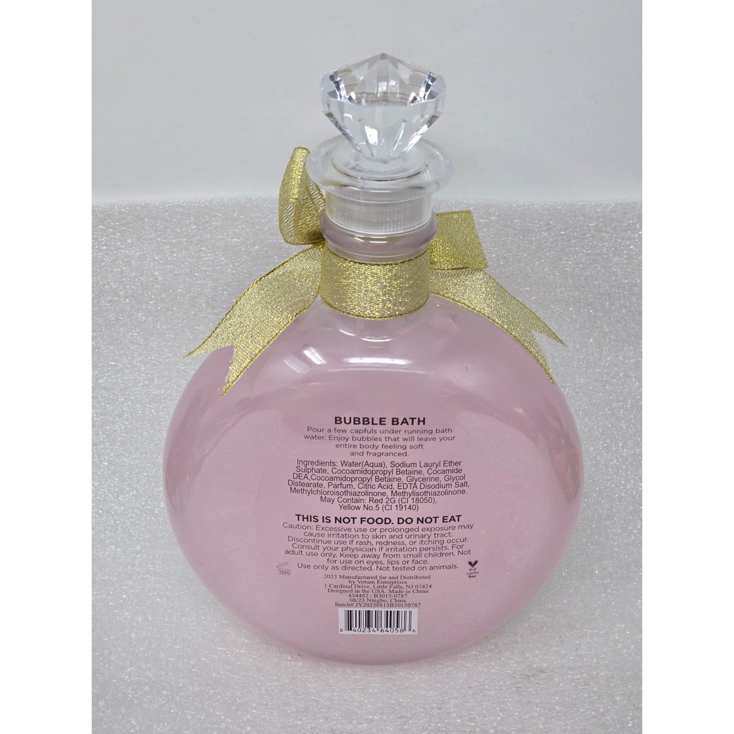Simple Pleasures Eucalyptus White Tea Scented Bubble Bath 24.6 Fl Oz