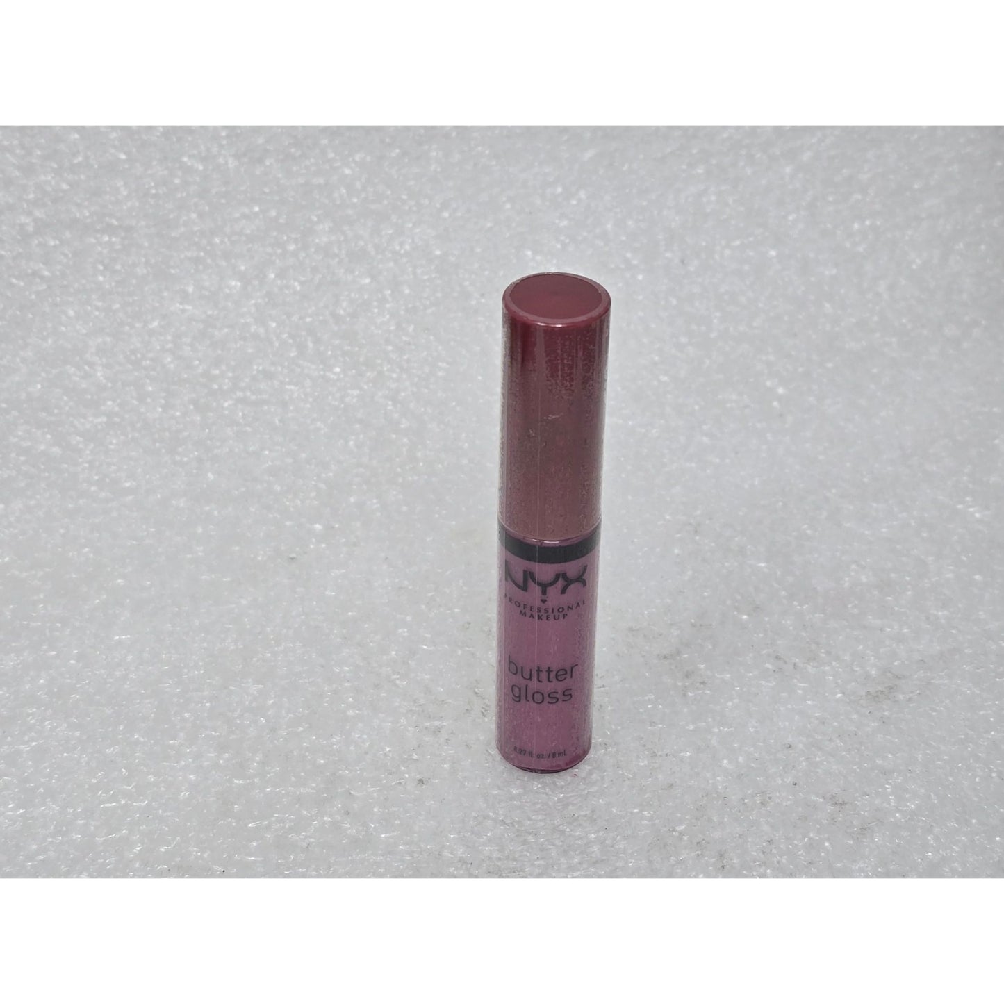 NYX Butter Lip Gloss Angel Food Cake Pink Mauve Smooth Non-Sticky Formula