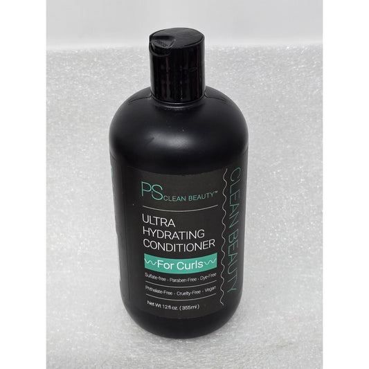 PS Clean Beauty Ultra Hydrating Conditioner For Curls 12 Oz Vegan Sulfate-Free