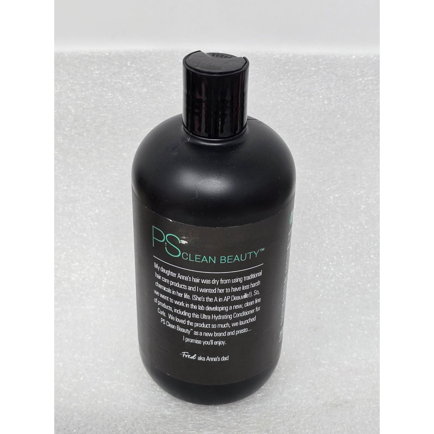 PS Clean Beauty Ultra Hydrating Conditioner For Curls 12 Oz Vegan Sulfate-Free