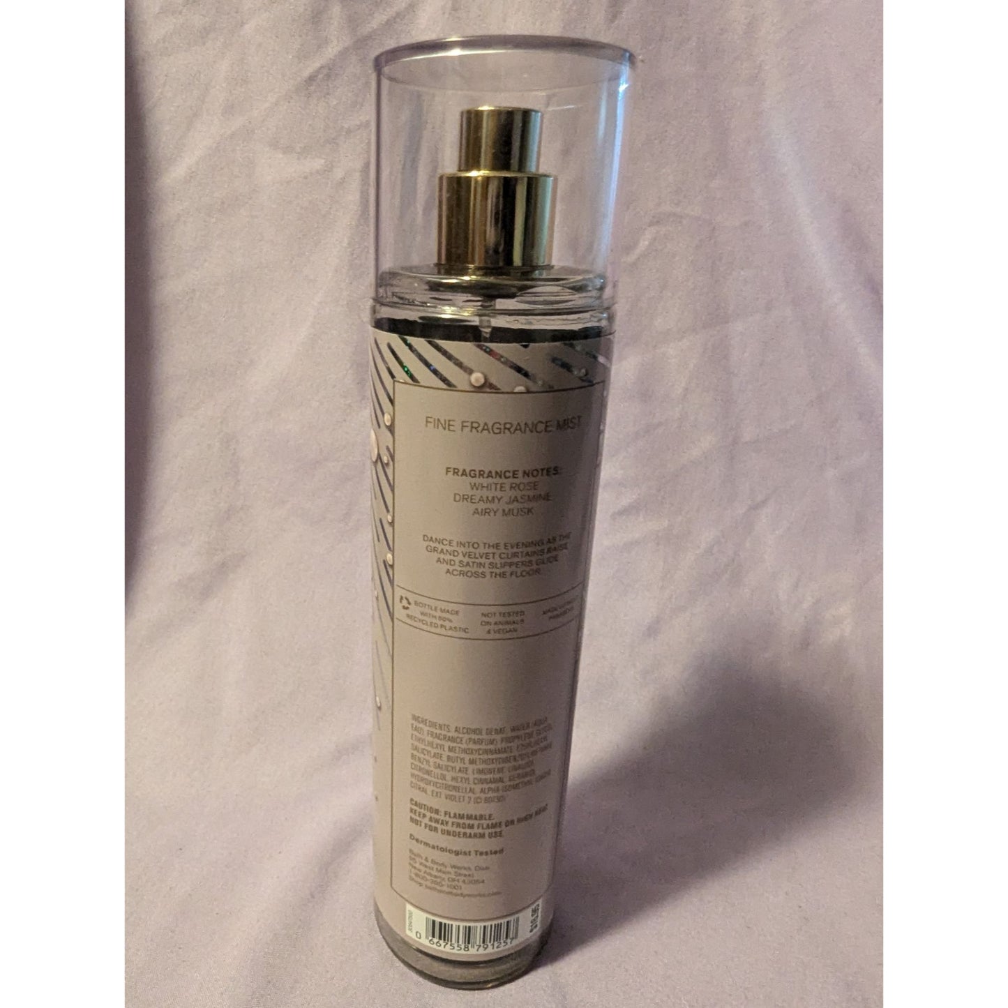 Satin Slippers Fine Fragrance Mist Bath & Body Works Airy Musk & Dreamy Jasmine