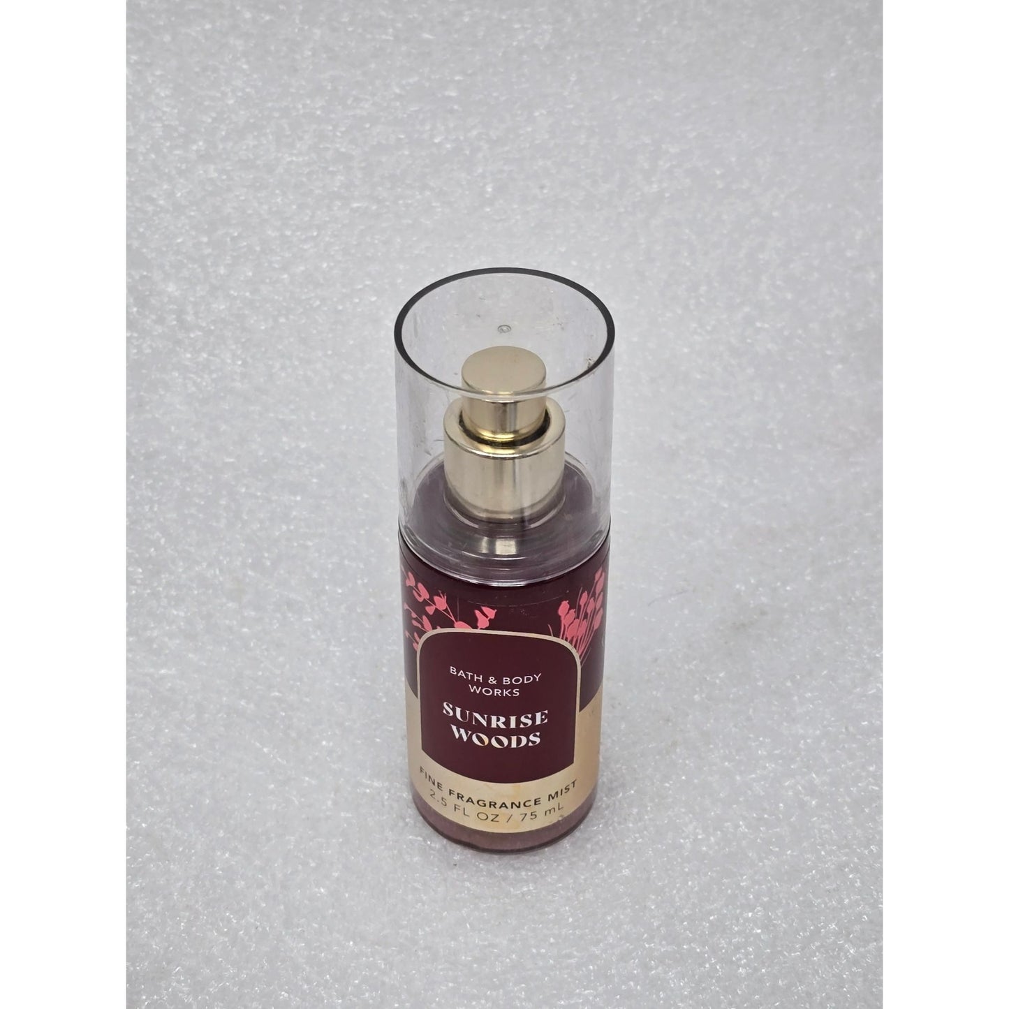 Bath & Body Works Sunrise Woods Fine Fragrance Mist 2.5 Fl Oz/75 mL Travel Size