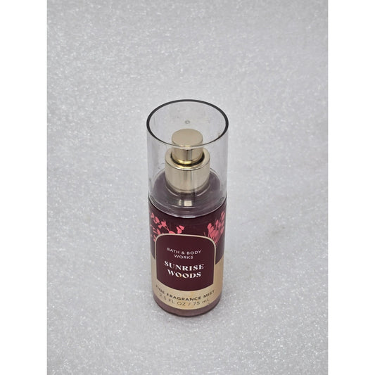 Bath & Body Works Sunrise Woods Fine Fragrance Mist 2.5 Fl Oz/75 mL Travel Size
