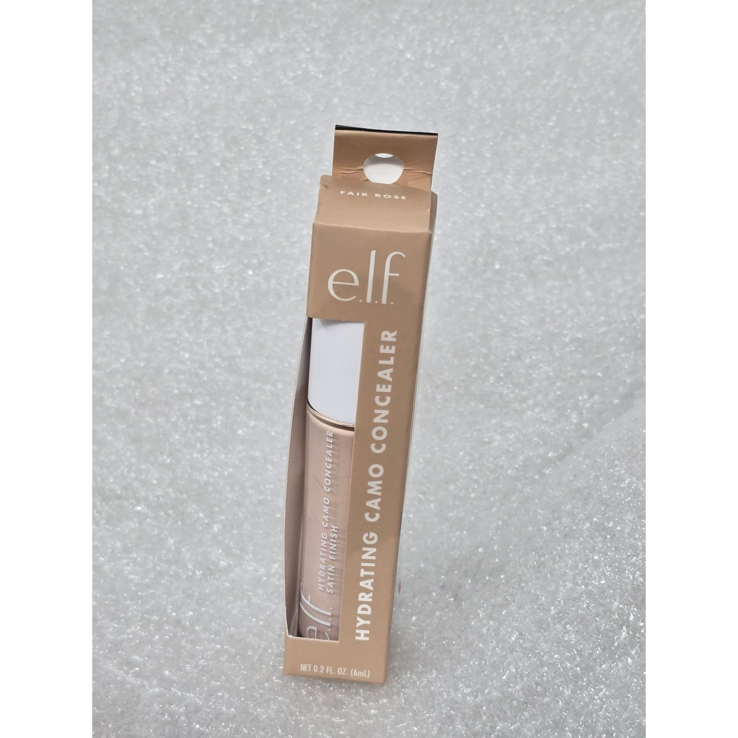 E.L.F. Hydrating Camo Concealer Fair Rose Satin Finish 0.2 Fl Oz Full Coverage