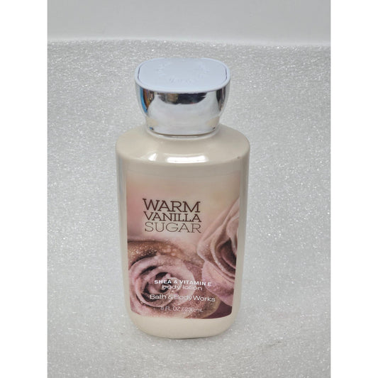 Bath & Body Works Warm Vanilla Sugar Shea & Vitamin E Body Lotion 8 oz