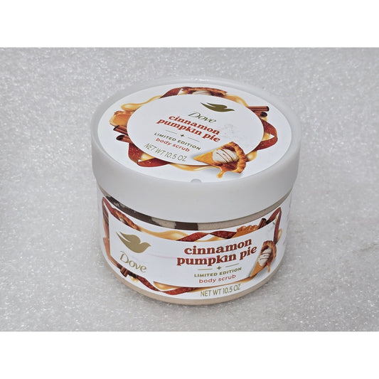 Dove Cinnamon Pumpkin Pie Body Scrub 10.5 Oz Limited Edition Holiday Treats