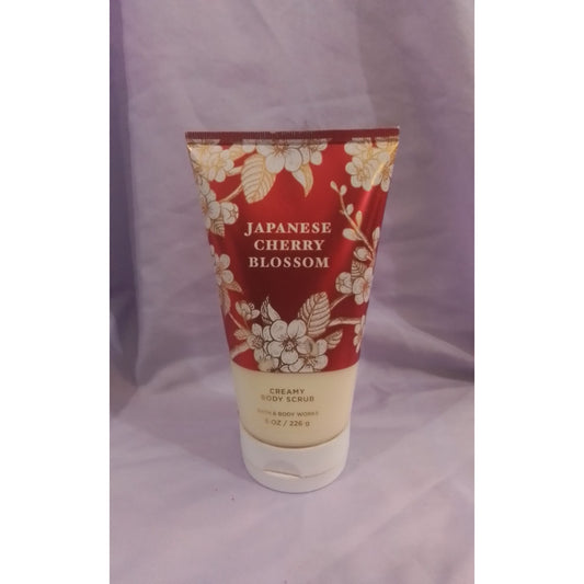 Japanese Cherry Blossom Creamy Body Scrub 8 Oz Bath & Body Works