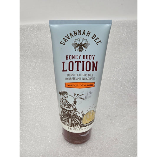 Savannah Bee Honey Body Lotion Orange Blossom Burst Of Citrus Oils 8 Fl Oz