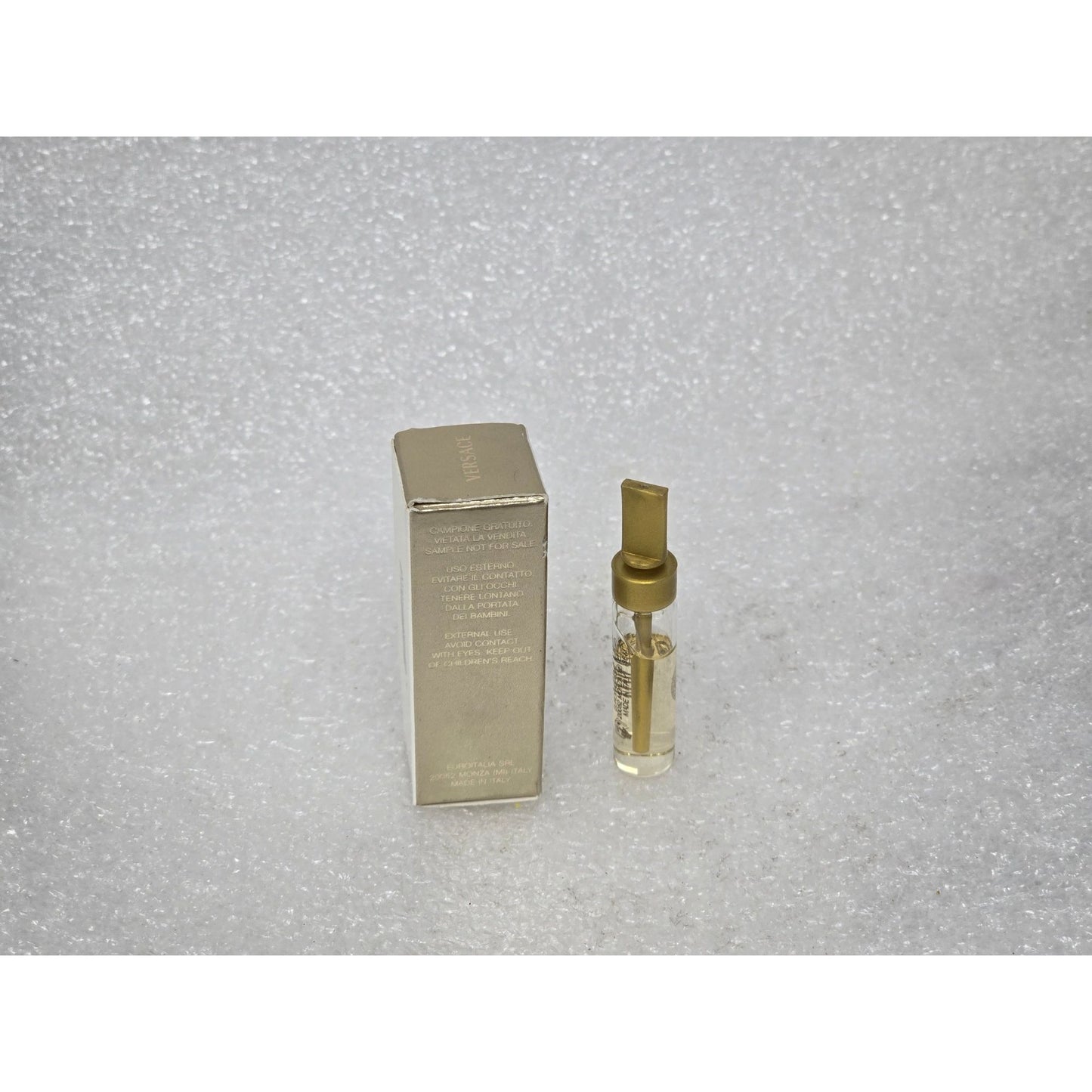 Versace Women's Eau De Parfum Perfume .05 oz .5ml Spray Sample Vial In Box
