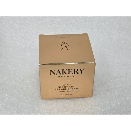 Nakery Beauty Lift-Tox Night Lift Repair Cream 2 oz Skin Firming & Hydration