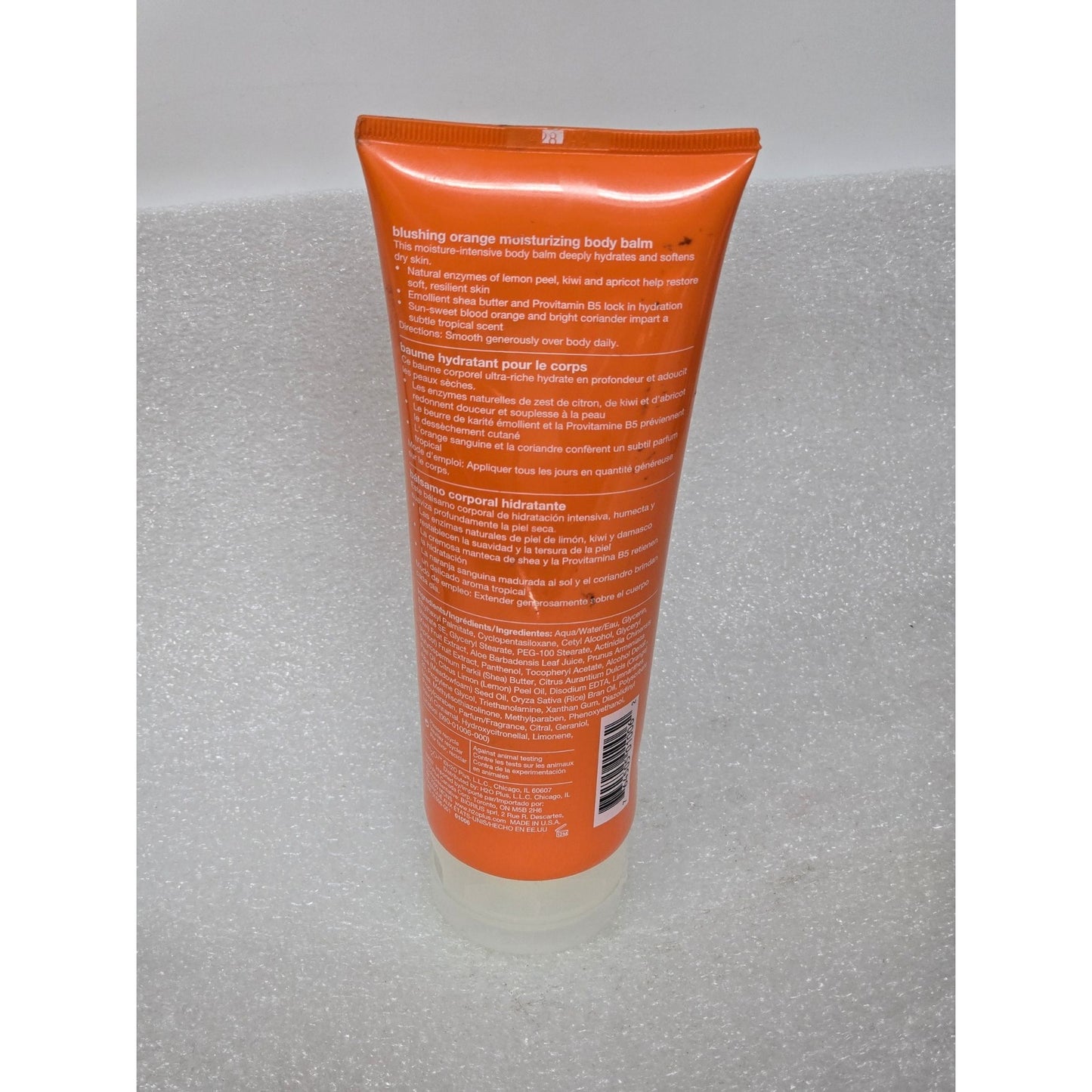 H2O + Blushing Orange Moisturizing Body Balm  Hydrating Lotion For Soft Skin
