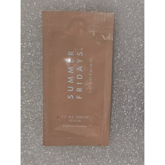Summer Fridays CC Me Serum Sample Packet .07 oz 2 ml Brighten