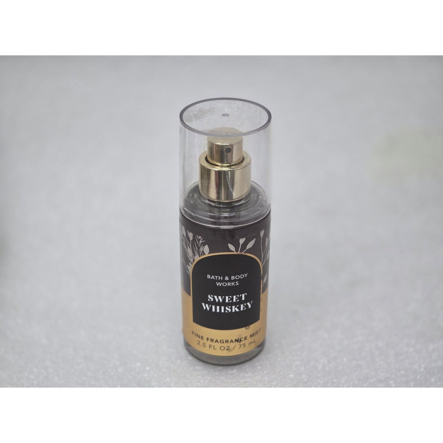Bath & Body Works Sweet Whiskey Fine Fragrance Mist 2.5 Fl Oz Travel Size