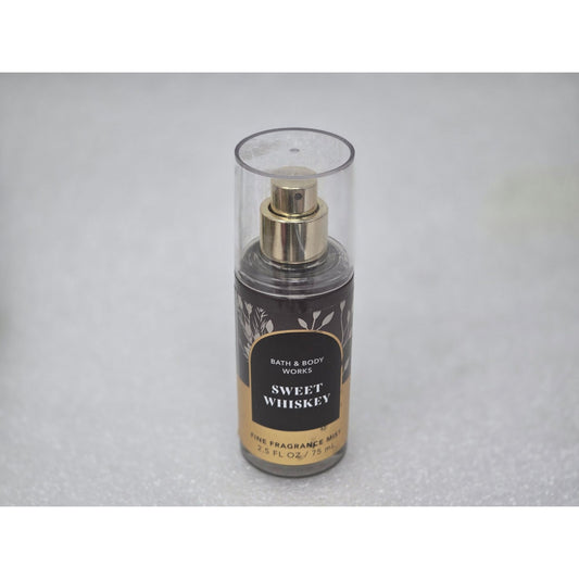 Bath & Body Works Sweet Whiskey Fine Fragrance Mist 2.5 Fl Oz Travel Size