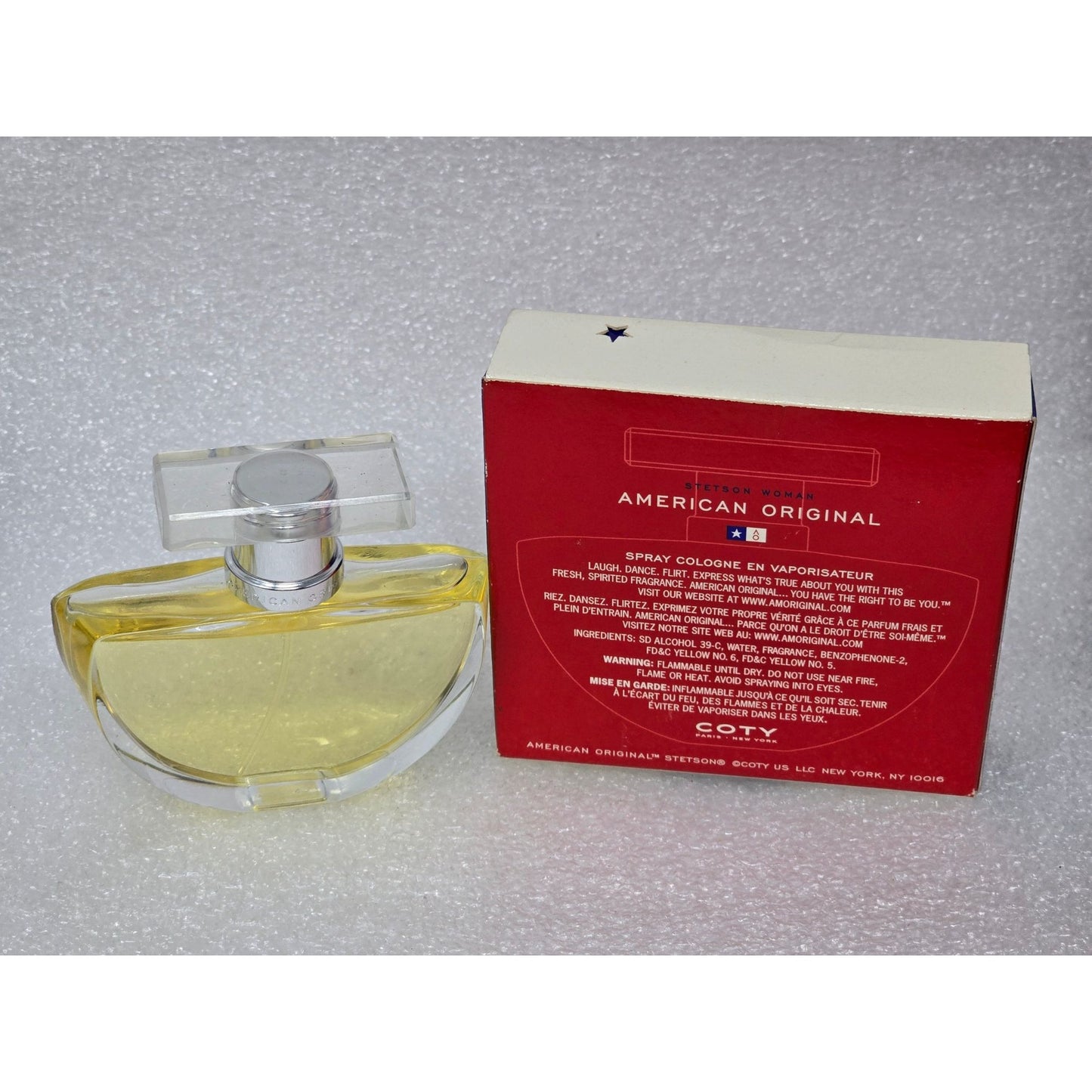 Coty Stetson Woman American Original Spray Cologne 1 Fl Oz 30 Ml