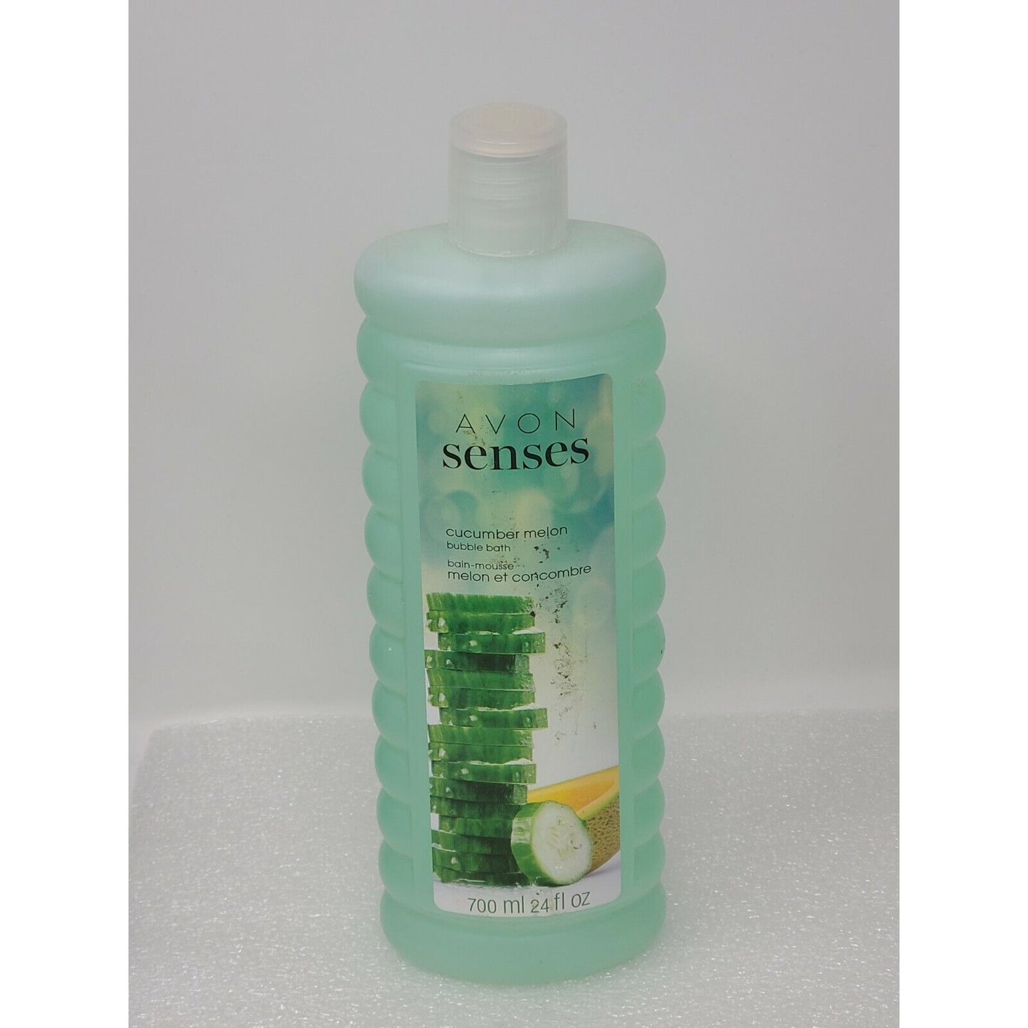 Avon Senses Cucumber Melon Bubble Bath 24 oz