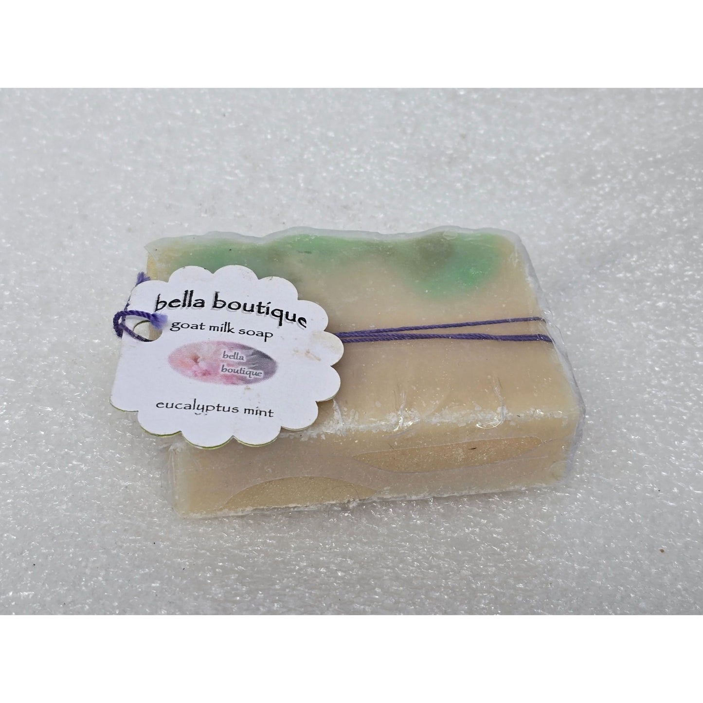 Bella Boutique Goat Milk Soap Eucalyptus Mint Handmade Natural Skincare Bar
