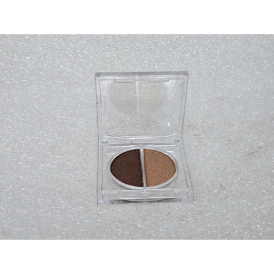 M2U NYC Eyeshadow Duo Cobble Hill 2 Shades Compact Case Professional Makeup