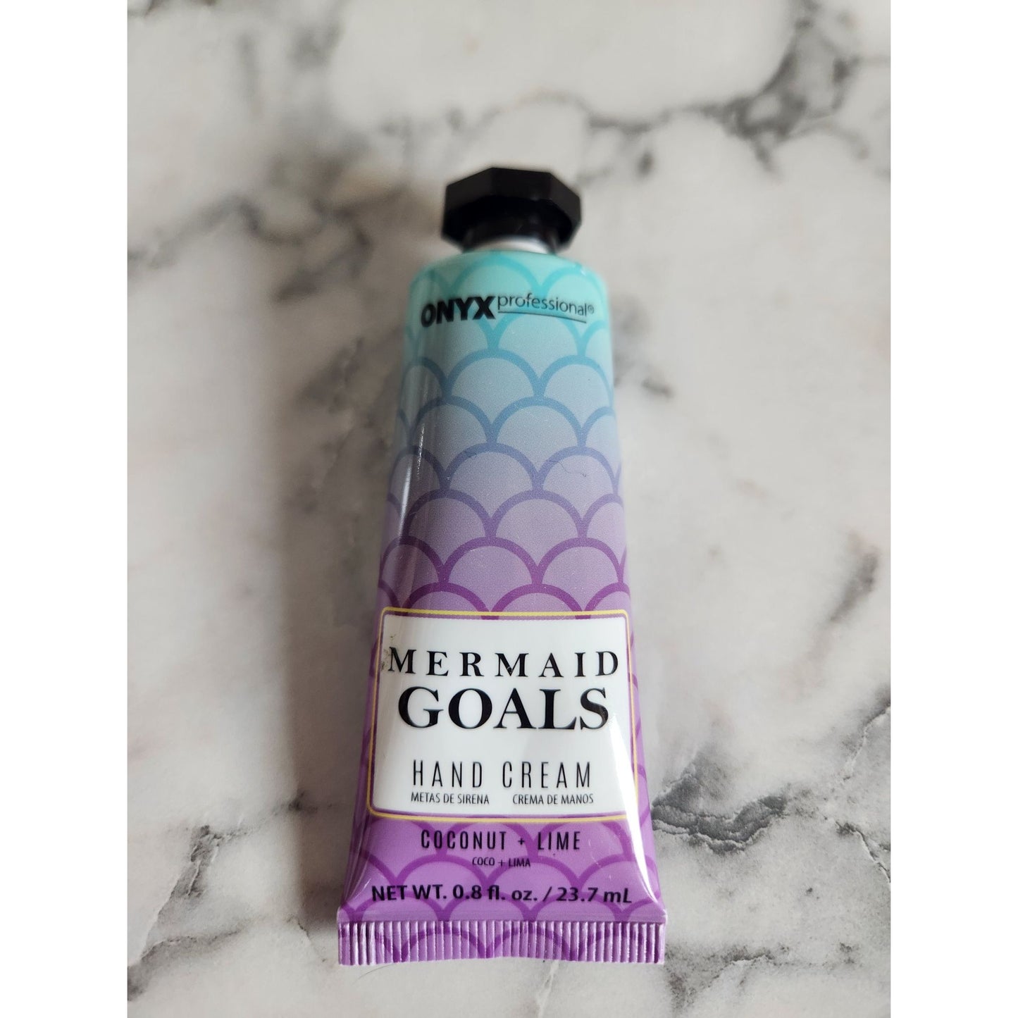 Onyx Professional Mermaid Goals Hand Cream 0.8 Fl Oz Coconut Lime Scent