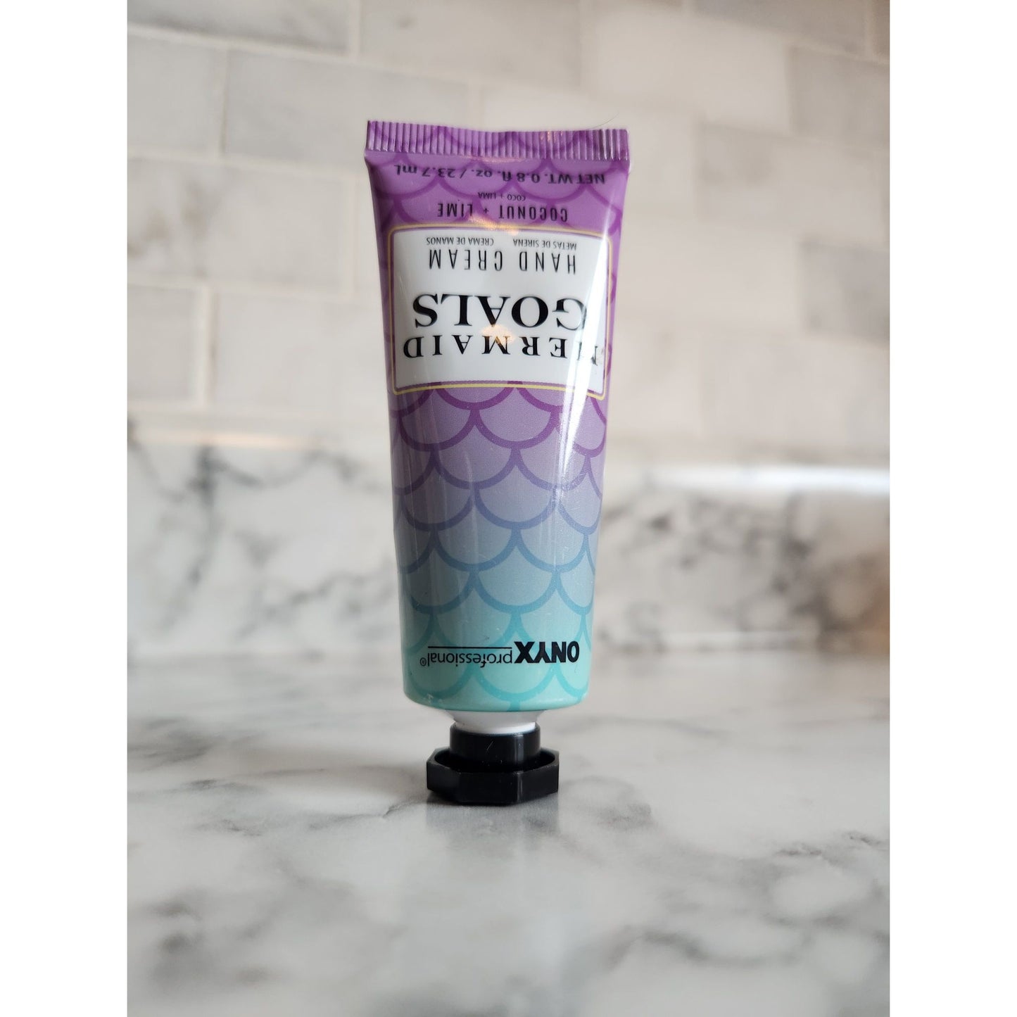 Onyx Professional Mermaid Goals Hand Cream 0.8 Fl Oz Coconut Lime Scent