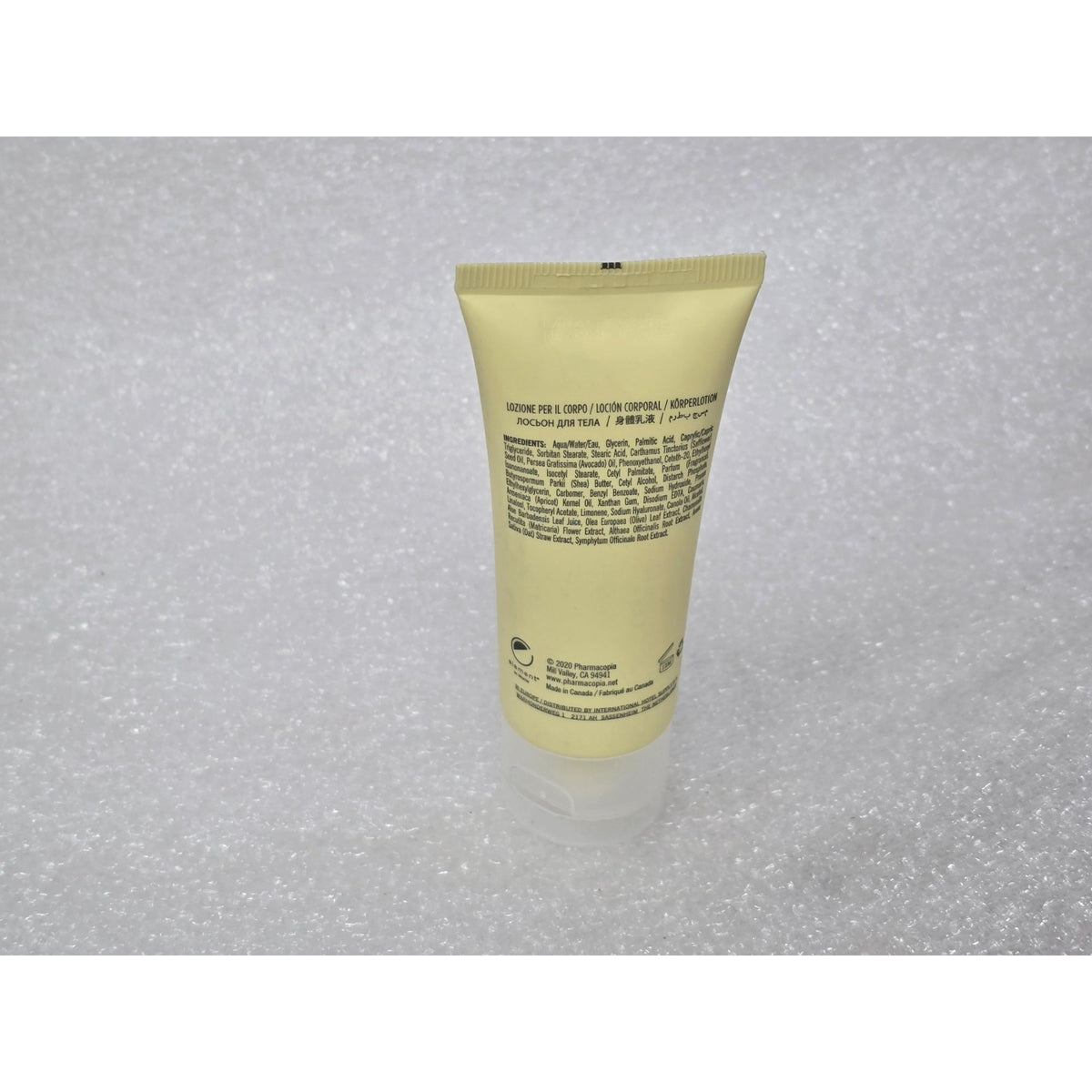 Pharmacopia Natural Bodycare Body Lotion 1oz Shea Butter & Aloe Vera Travel Size