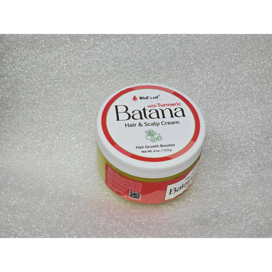 Batana Hair & Scalp Cream With Turmeric Hair Growth Booster Revitalizes Roots