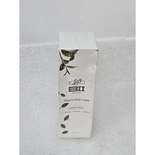 3II New York Hand & Body Lotion Green Tea Moisturizing Hydrating Regenerating