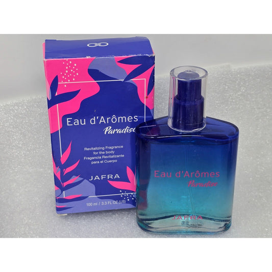 Jafra Eau D'Arômes Paradise Body Fragrance Perfume 3.3 OZ Revitalizing Spray