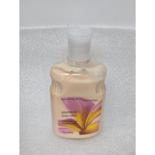 Bath & Body Works Pleasures Plumeria Body Lotion 8 Fl Oz Rare Retired