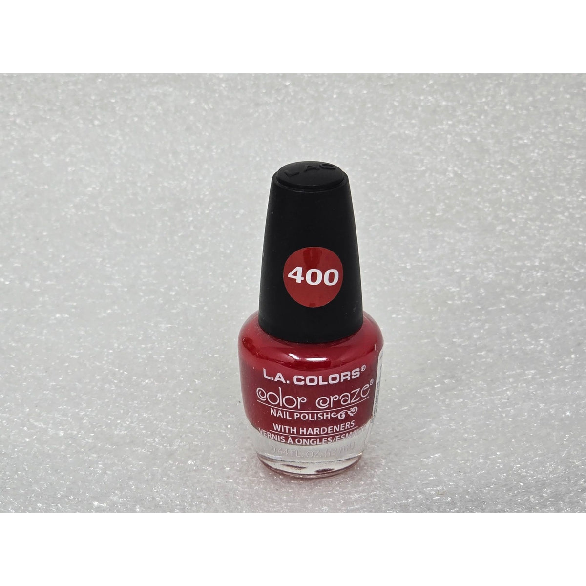 L.A. Colors Color Craze Nail Polish With Hardeners Marilyn 400 0.44 Fl Oz Red