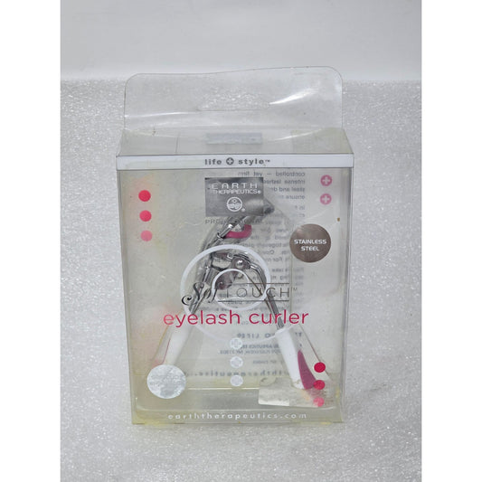 Earth Therapeutics Eyelash Curler With SofTouch Handles & Replacement Pads