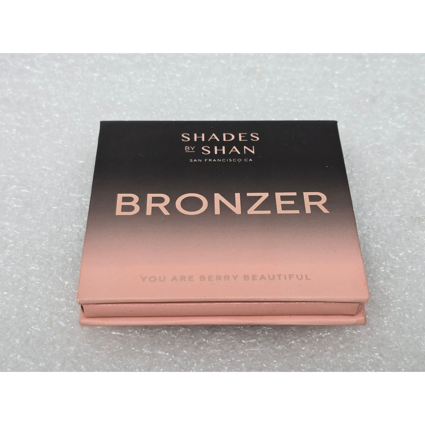 Shades By Shan Latte Bronzer .25 oz Contour Palette Compact With Mirror