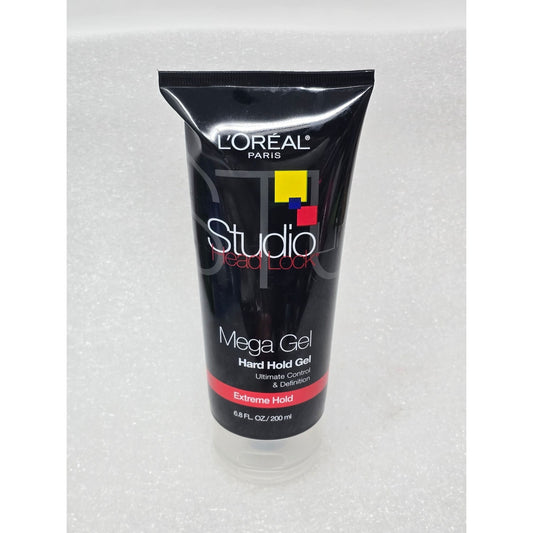 L'Oreal Paris Studio Line Mega Gel Hard Hold Extreme Hold 6.8 Fl Oz Hair Gel