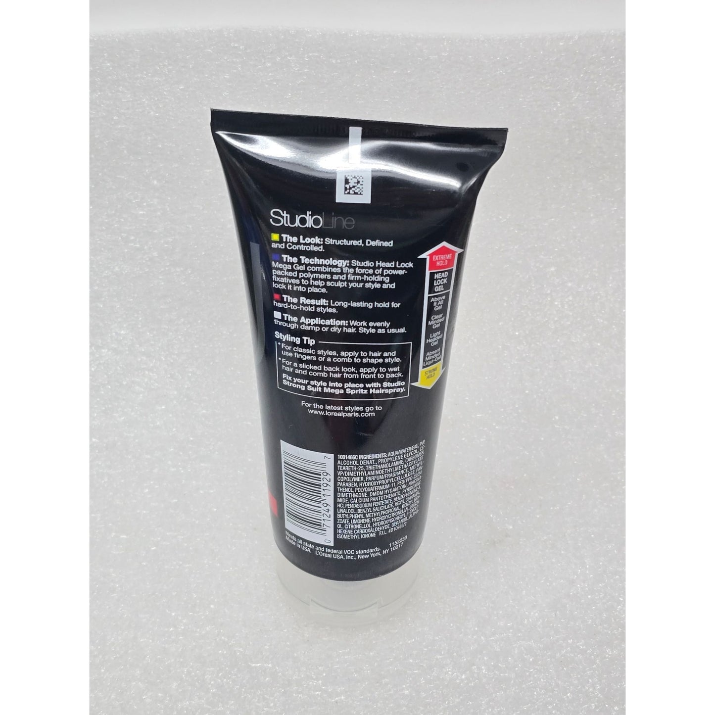 L'Oreal Paris Studio Line Mega Gel Hard Hold Extreme Hold 6.8 Fl Oz Hair Gel