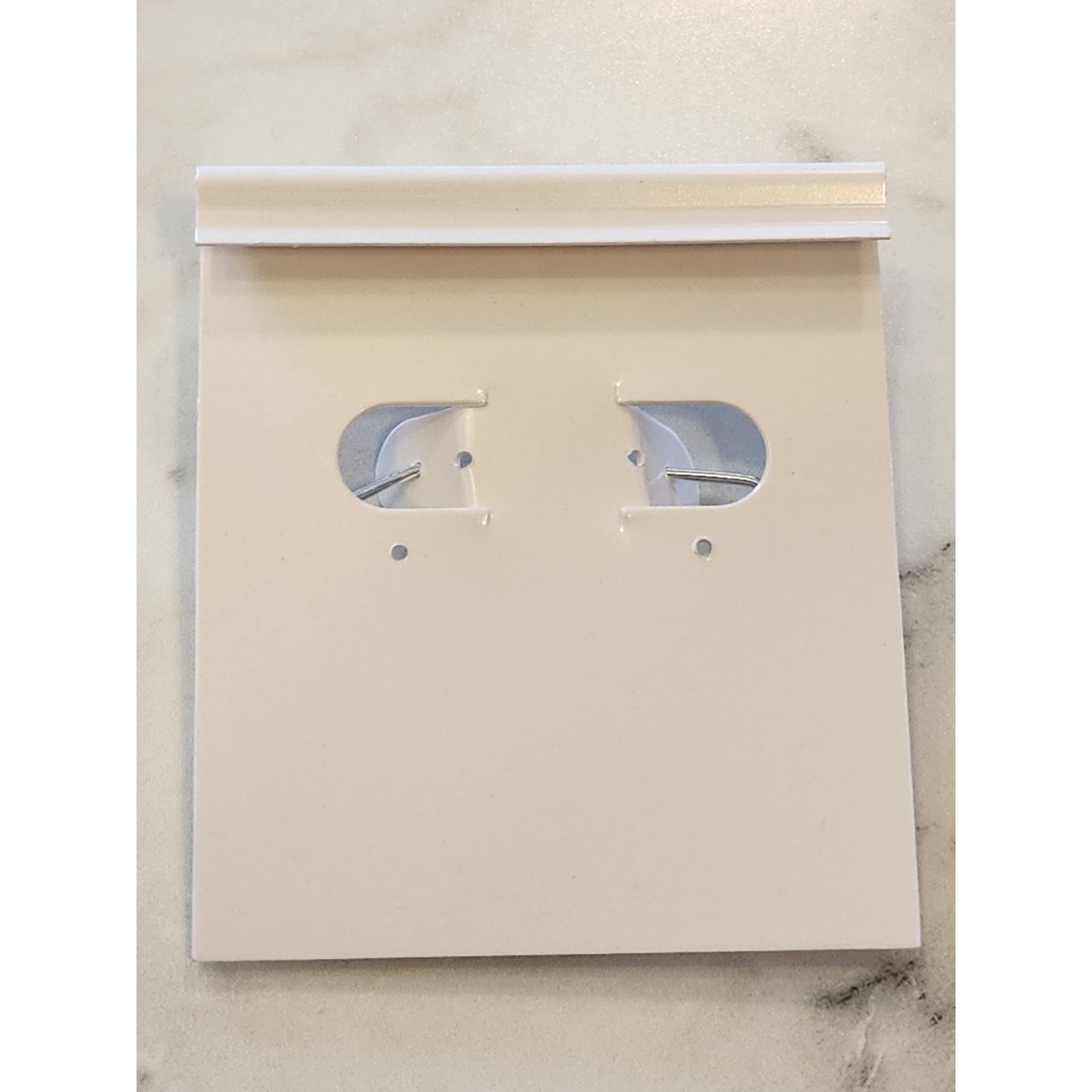 Roman Numeral Sterling Silver Hoop Earrings