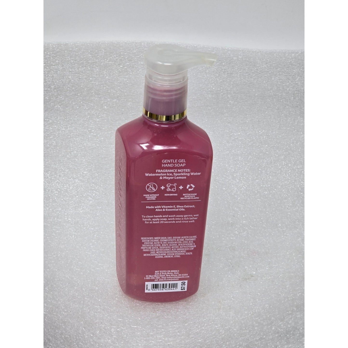 Bath & Body Works Watermelon Lemonade Gentle Gel Hand Soap 8 Fl Oz