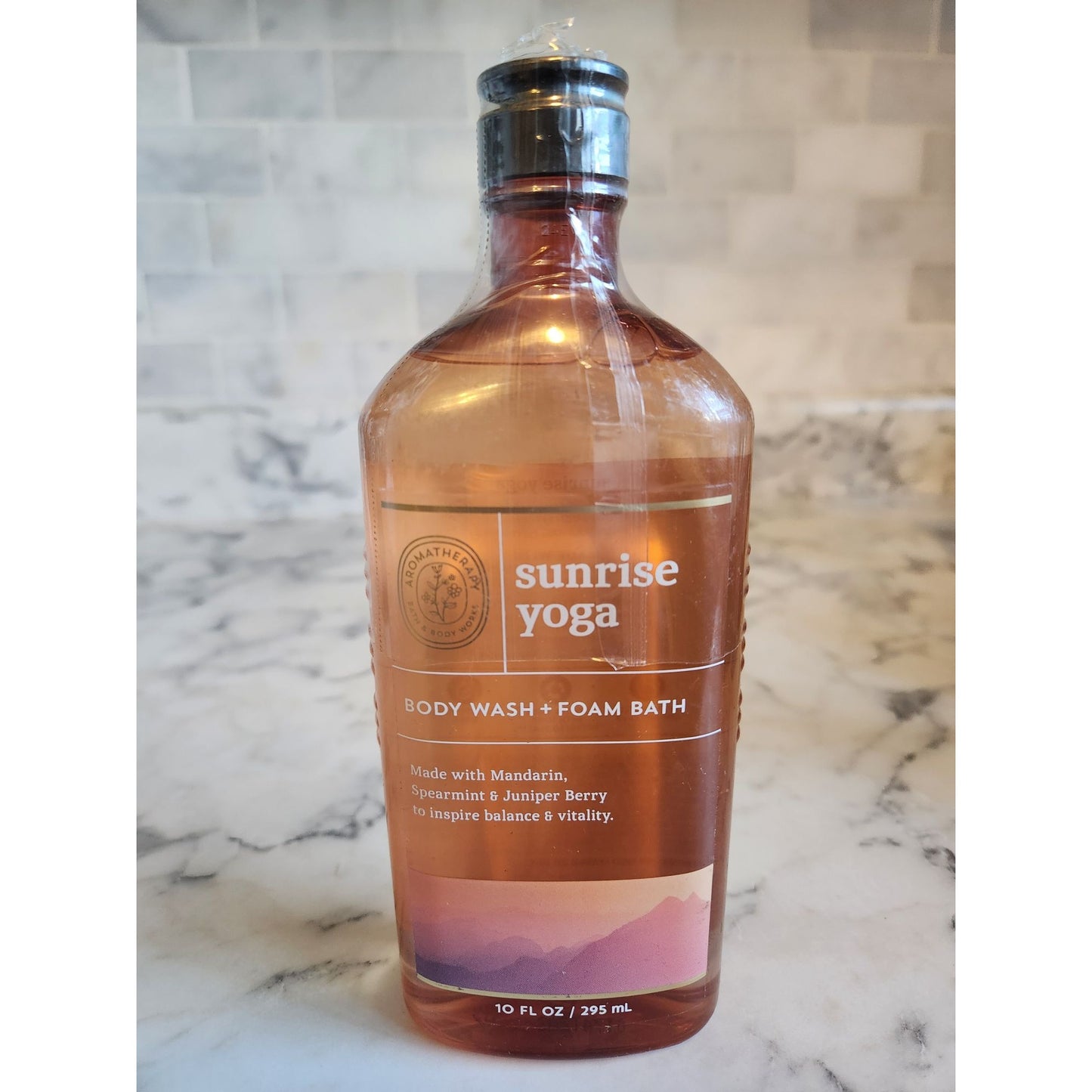 Bath & Body Works Sunrise Yoga Body Wash & Foam Bath 10 Fl Oz