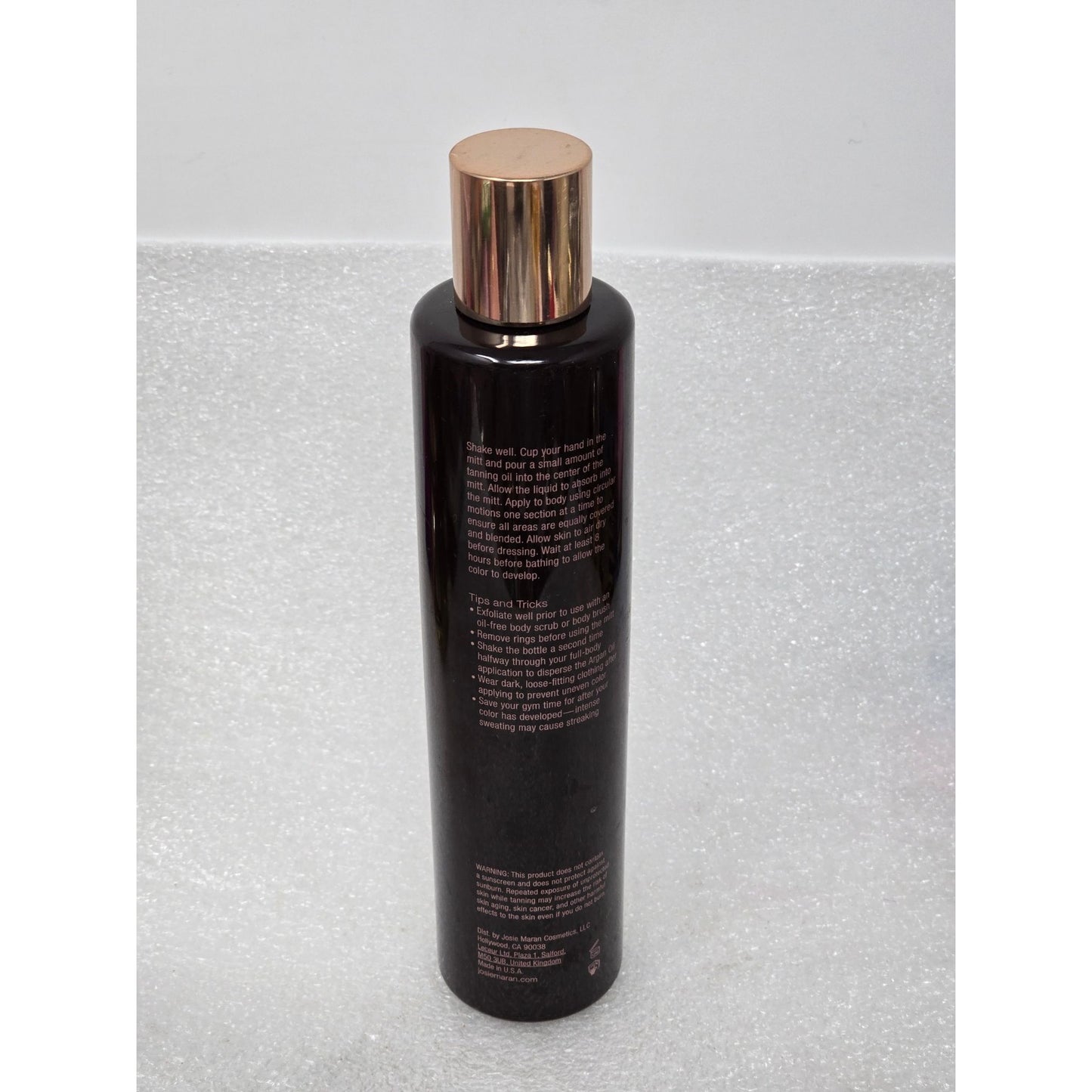 Josie Maran Argan Liquid Gold Self Tanning Oil Hydrating Natural Glow 8.6 oz