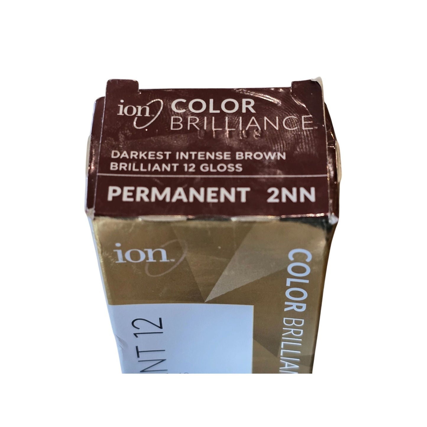 Ion Brilliant 12 Permanent Hair Color 2NN Darkest Intense Brown Gloss Intensive Shine