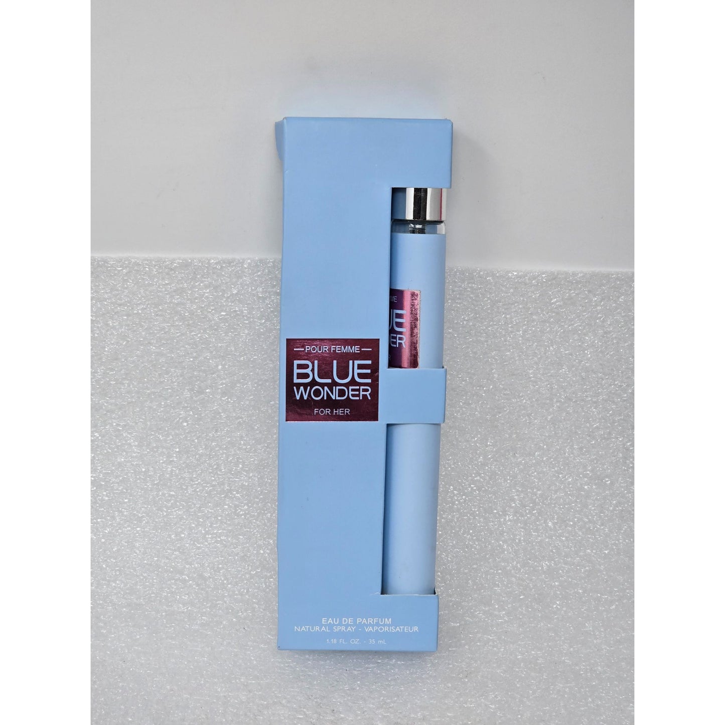 Blue Wonder Eau De Parfum Perfume Natural Spray For Her 35mL Portable