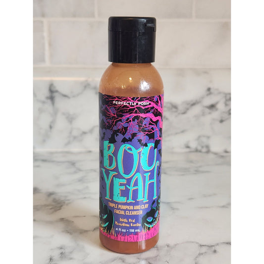 Boo Yeah Triple Pumpkin & Clay Facial Cleanser 4 Oz By Perfectly Posh