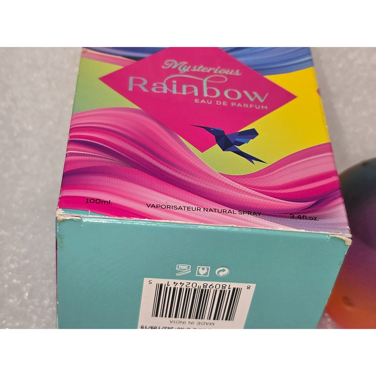 Mysterious Rainbow Eau De Parfum Perfume 100ml 3.4 oz By Mirage Brands