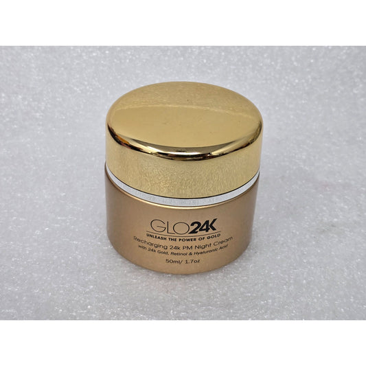 Glo 24K Recharging 24K PM Night Cream 1.7 oz