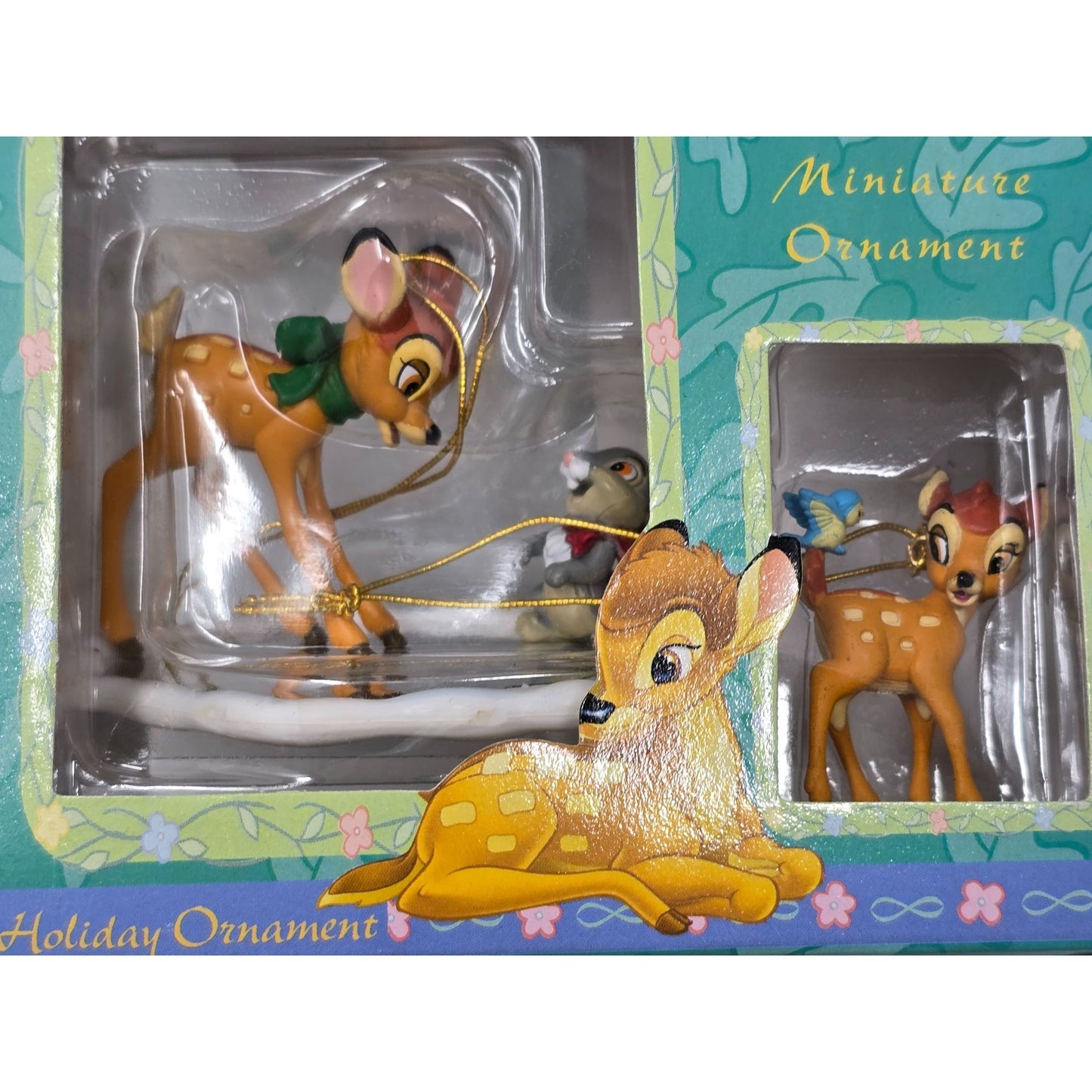 Enesco Disney Bambi Holiday Ornament Set