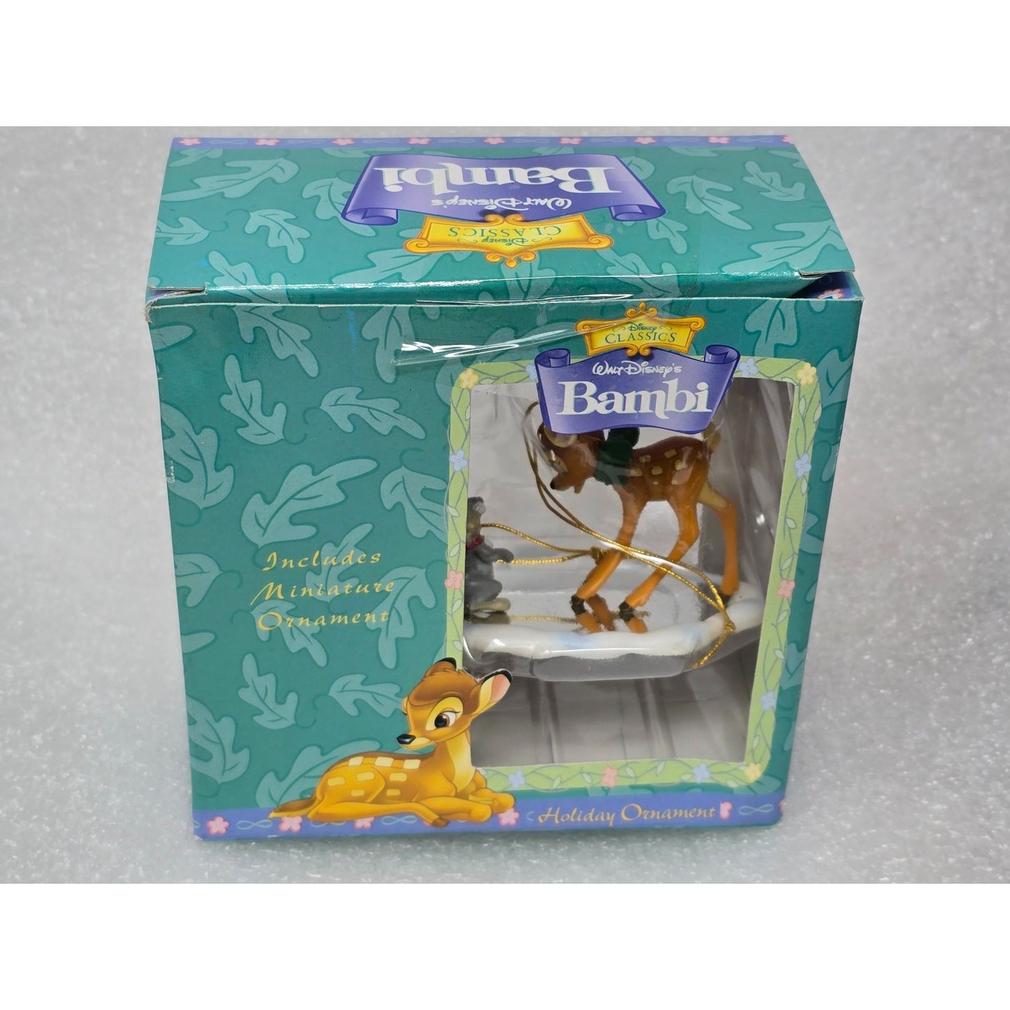 Enesco Disney Bambi Holiday Ornament Set